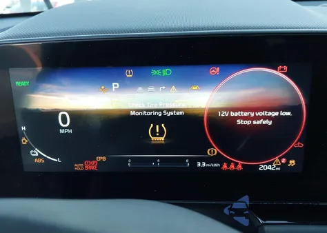 2025 Kia Niro Ev Wind from USA, damaged, VIN KNDCR3L19S5145276